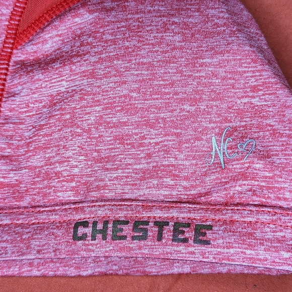 The Chestee High Impact Collarbone Protection Sports Bra Size 8 - Picture 3 of 4
